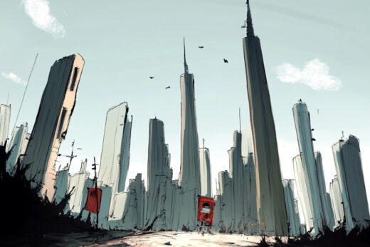 sref 739 | a city