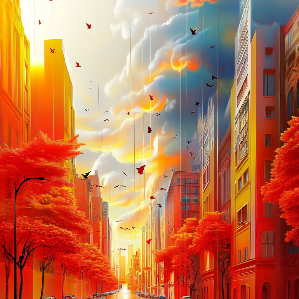 sref 741 | a city