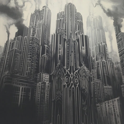 sref 744 | a city
