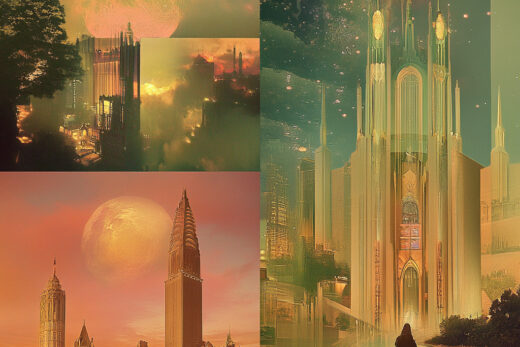 sref 747 | a city