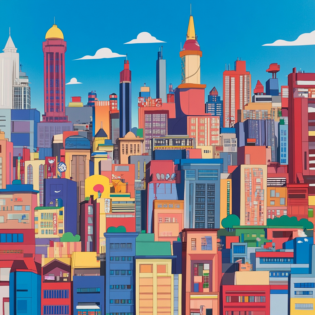sref 752 | a city