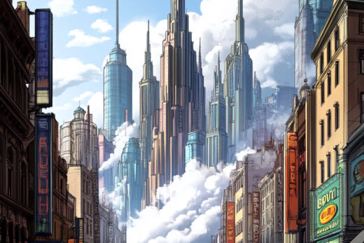 sref 753 | a city