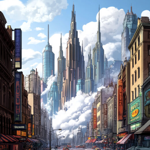 sref 753 | a city