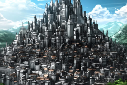 sref 758 | a city
