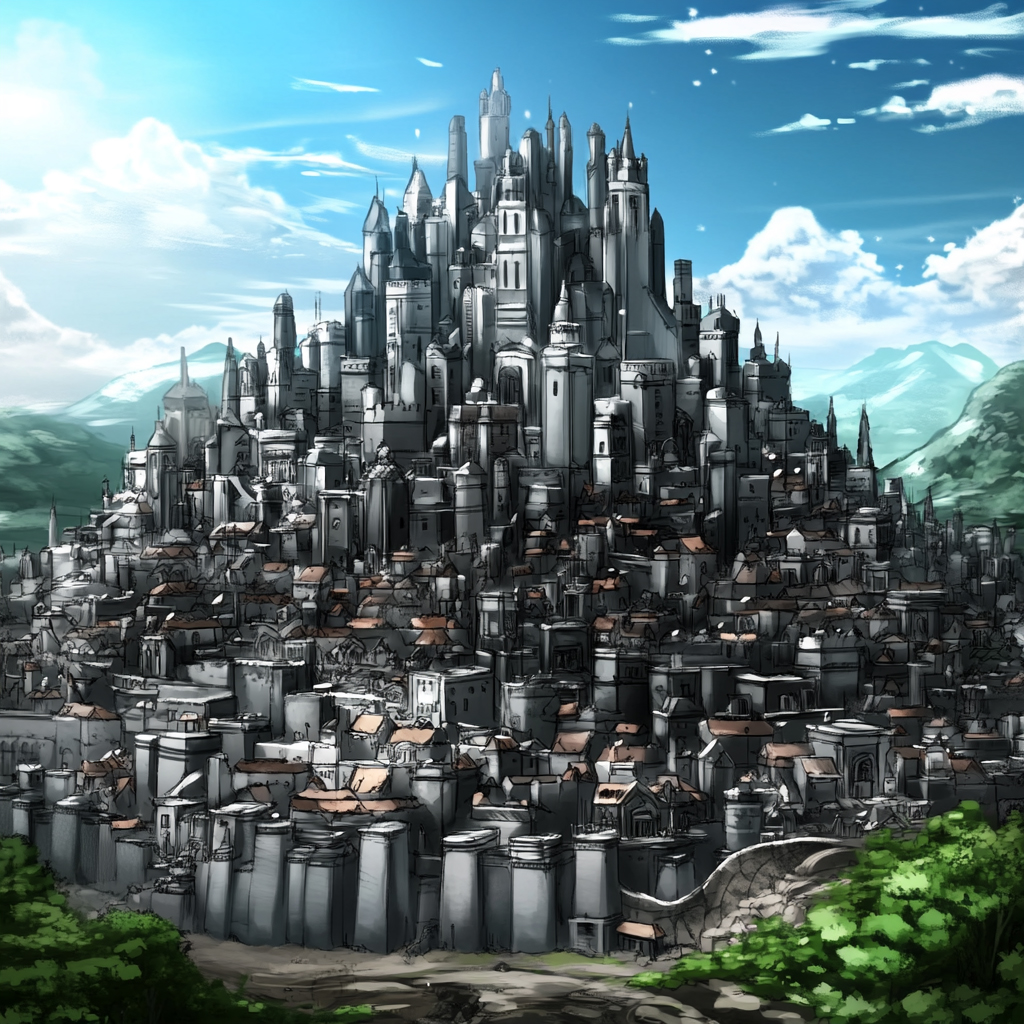 sref 758 | a city