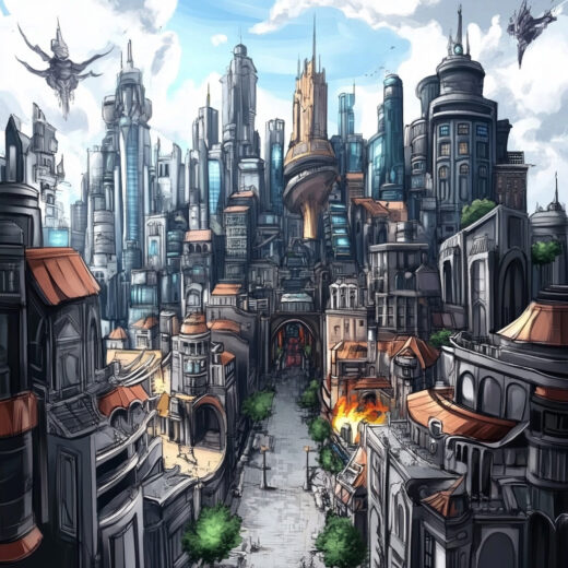 sref 759 | a city