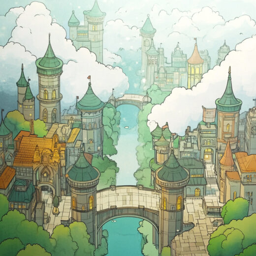 sref 761 | a city