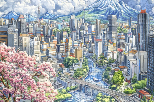 sref 767 | a city