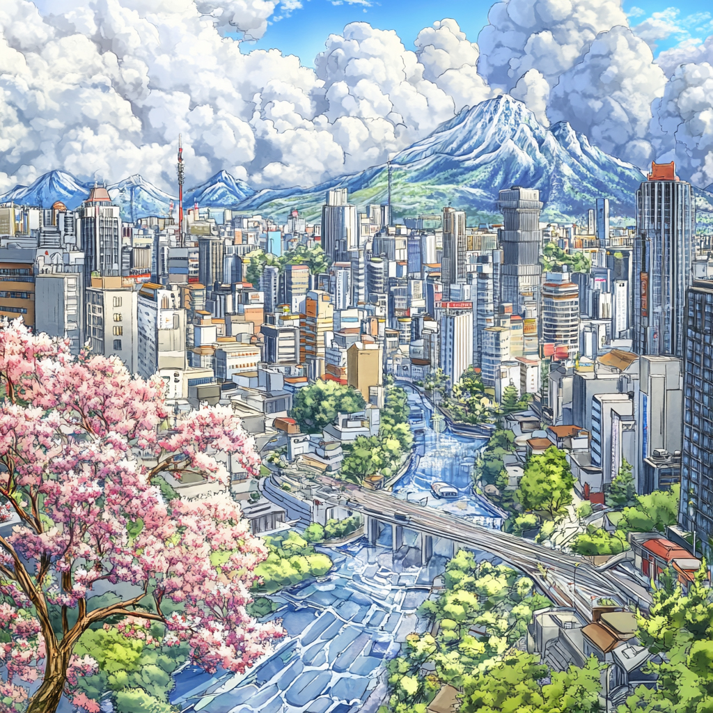 sref 767 | a city