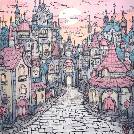 sref 769 | a city