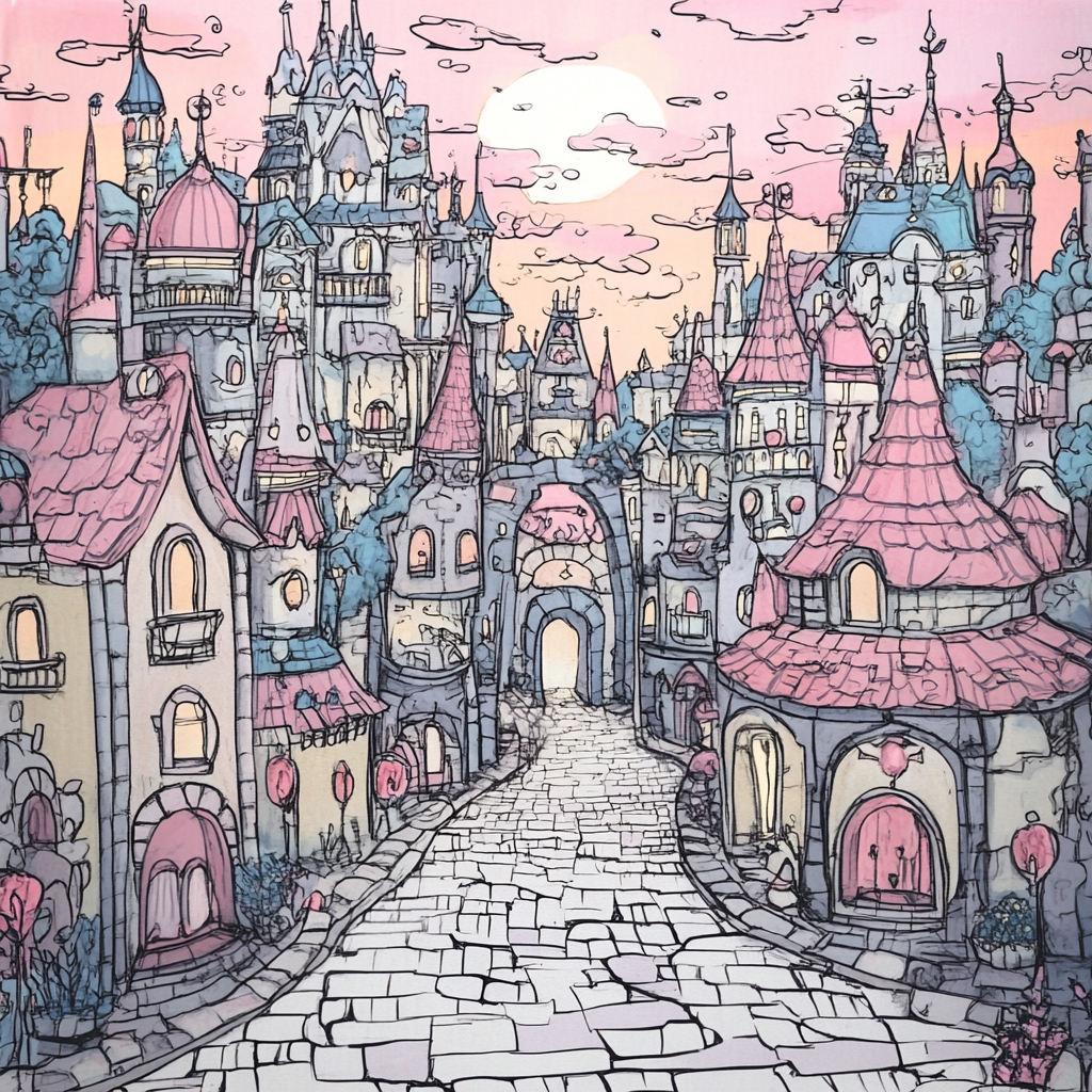 sref 769 | a city