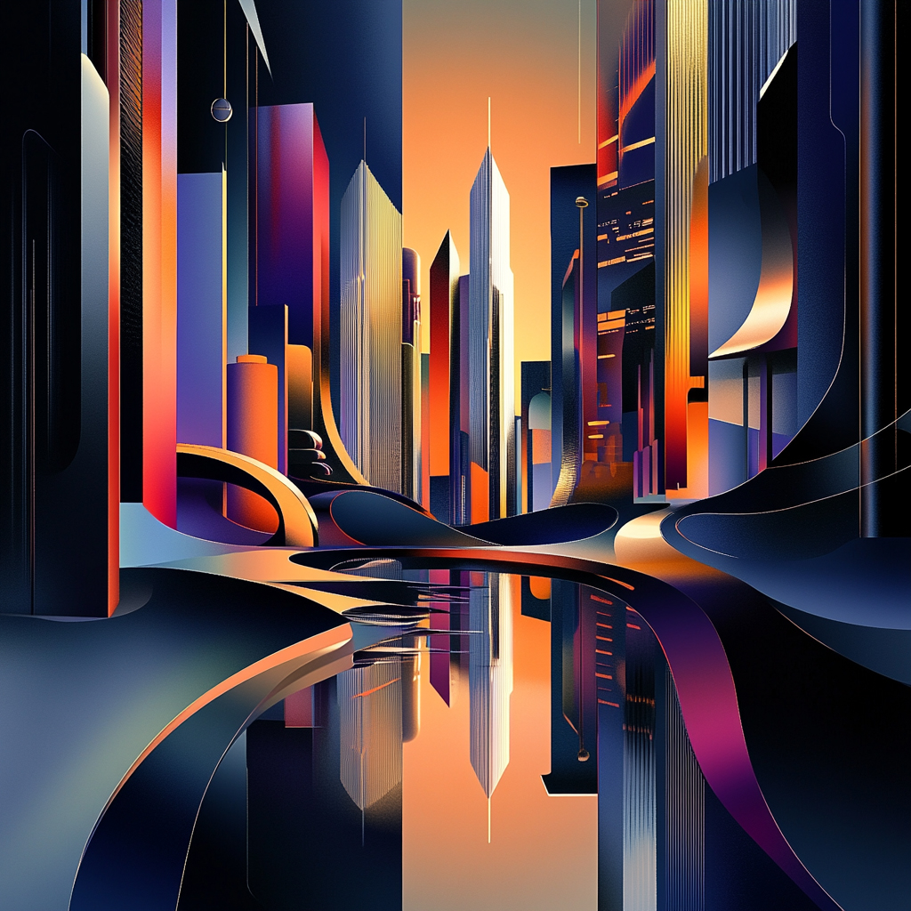 sref 77 | a city