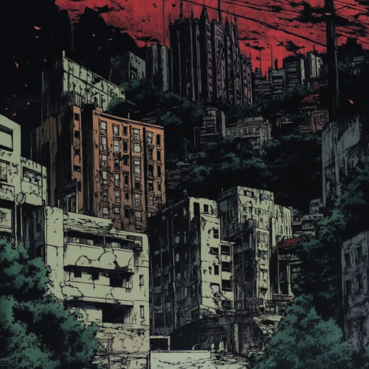 sref 785 | a city