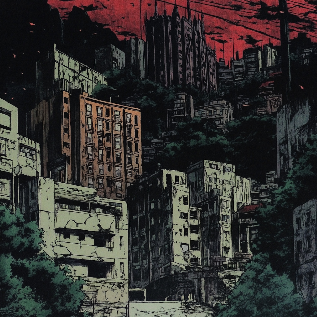sref 785 | a city