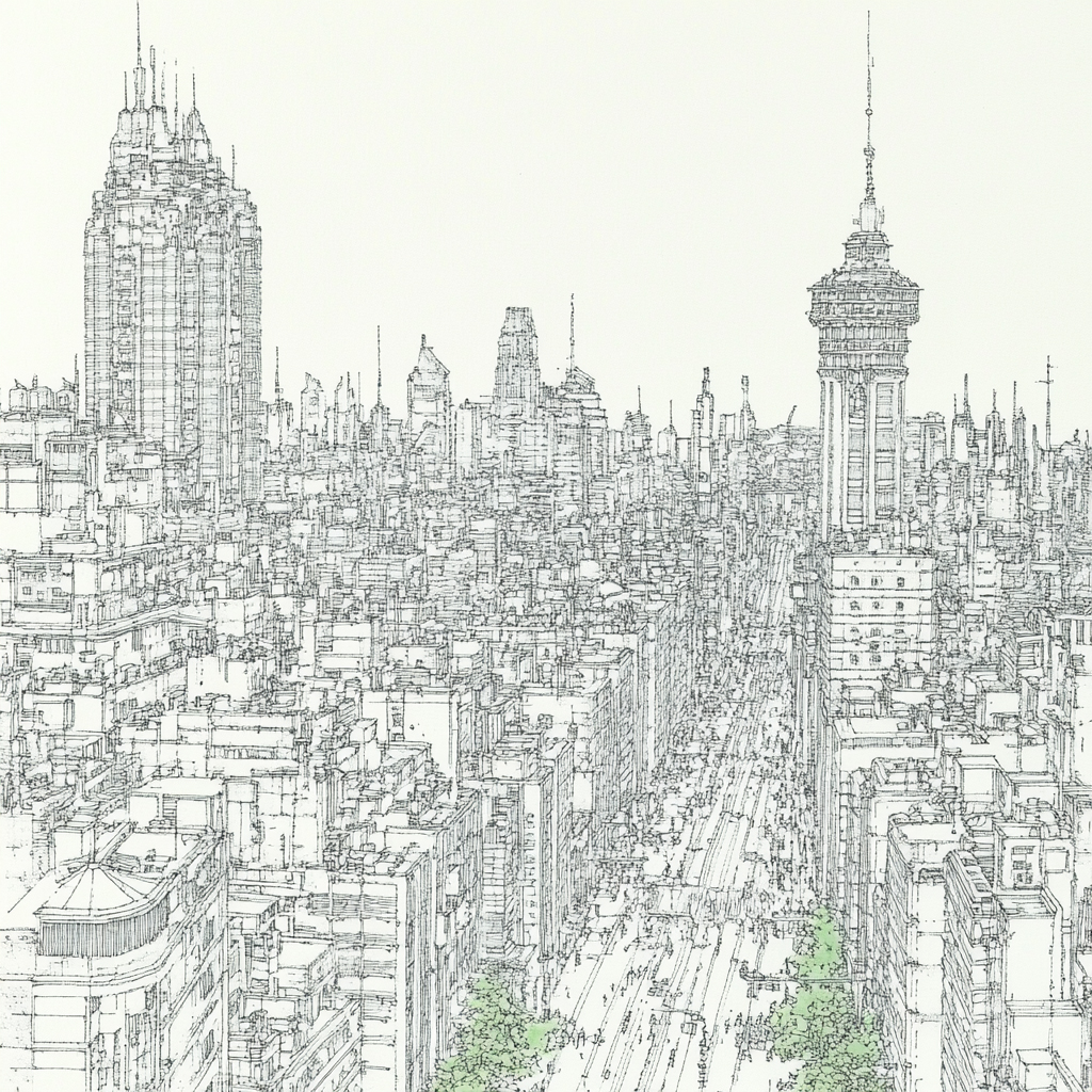 sref 798 | a city