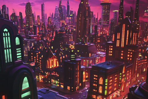 sref 7 | a city