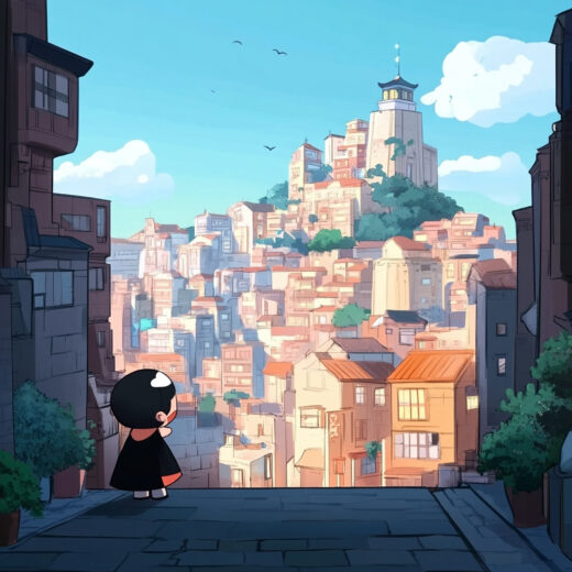 sref 802 | a city