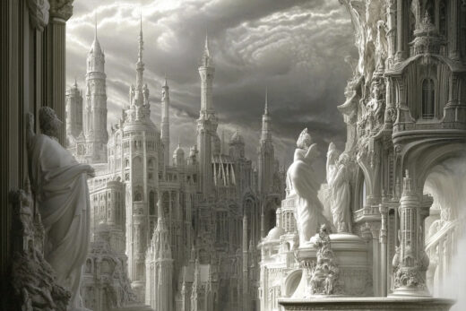 sref 804 | a city