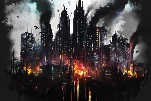 sref 805 | a city