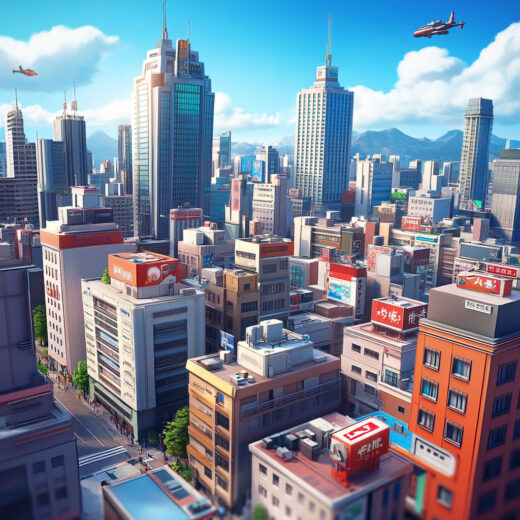 sref 806 | a city