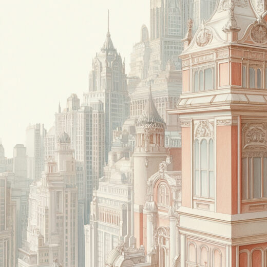 sref 811 | a city