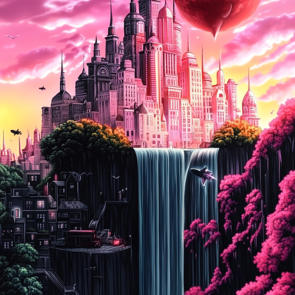 sref 813 | a city