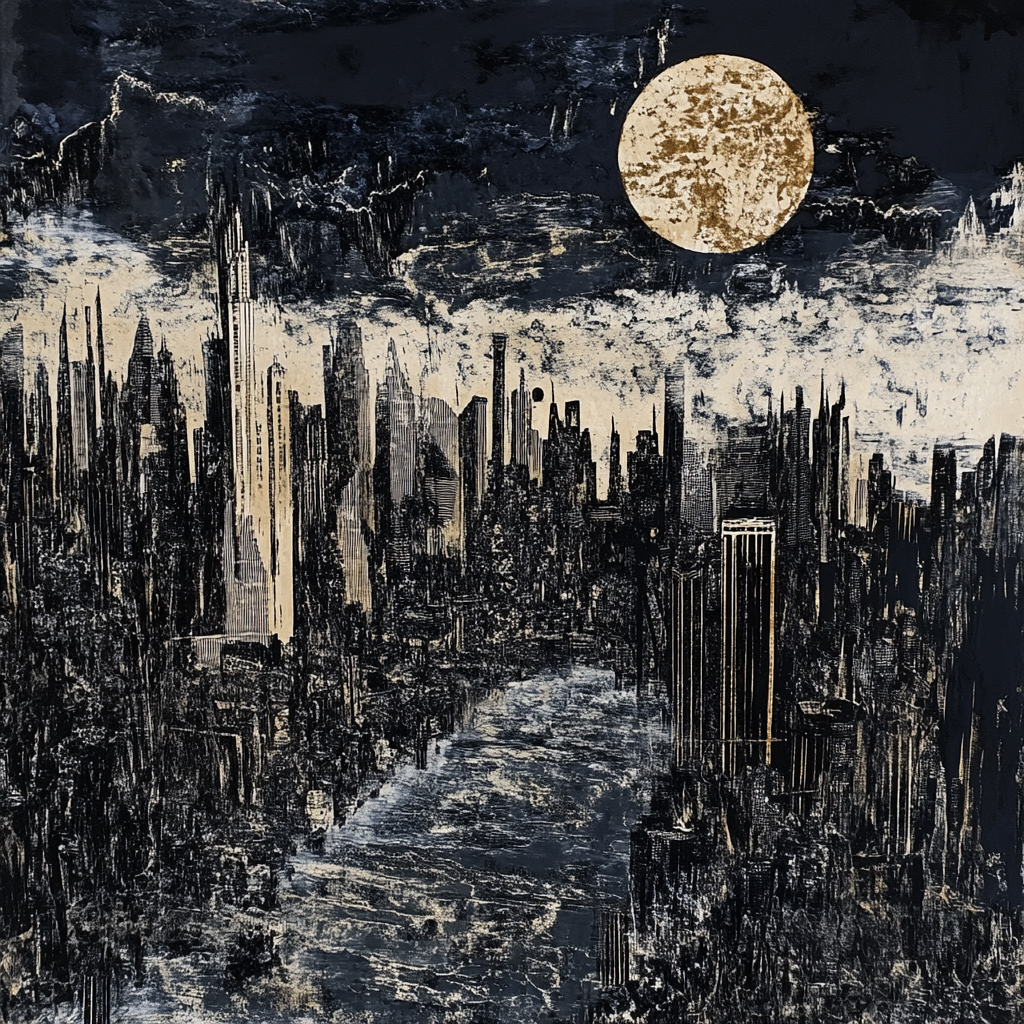 sref 817 | a city