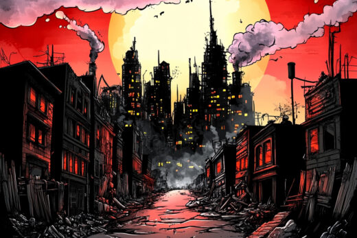 sref 823 | a city
