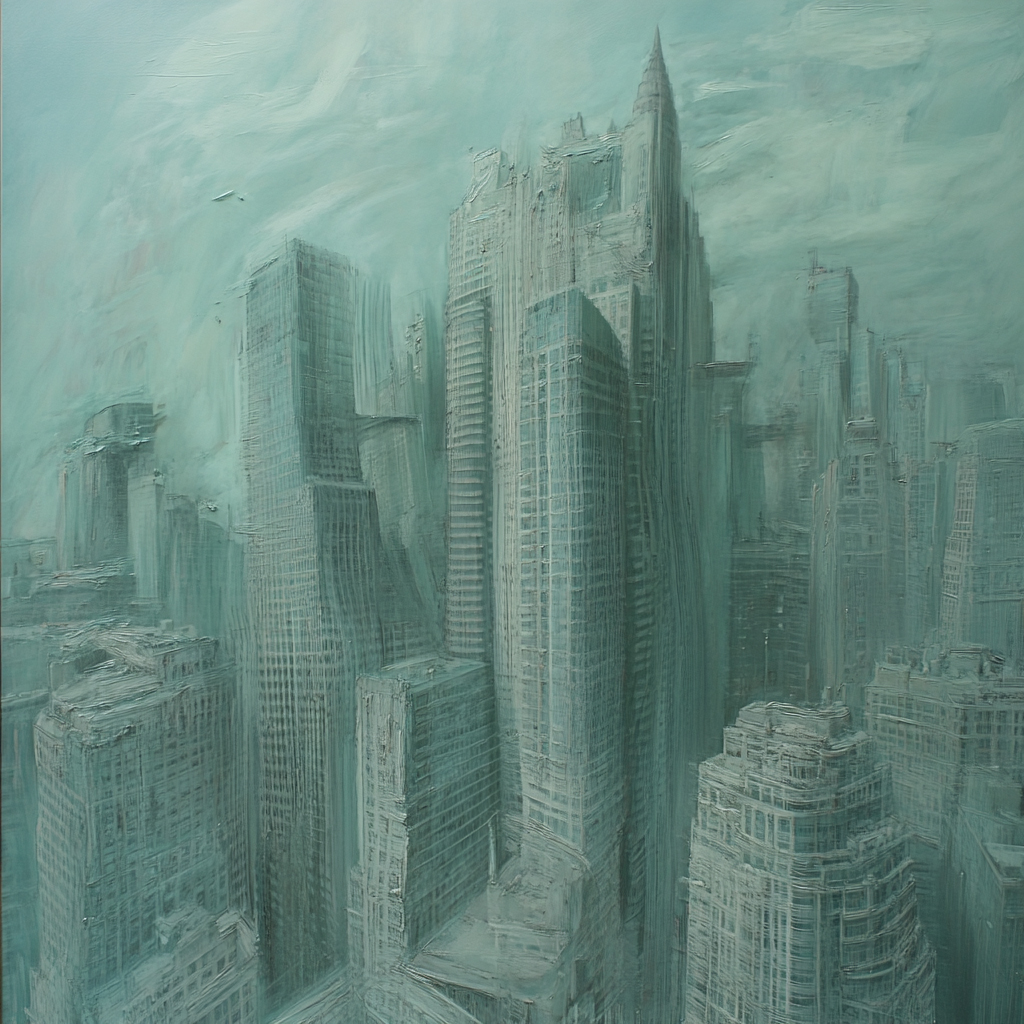 sref 824 | a city