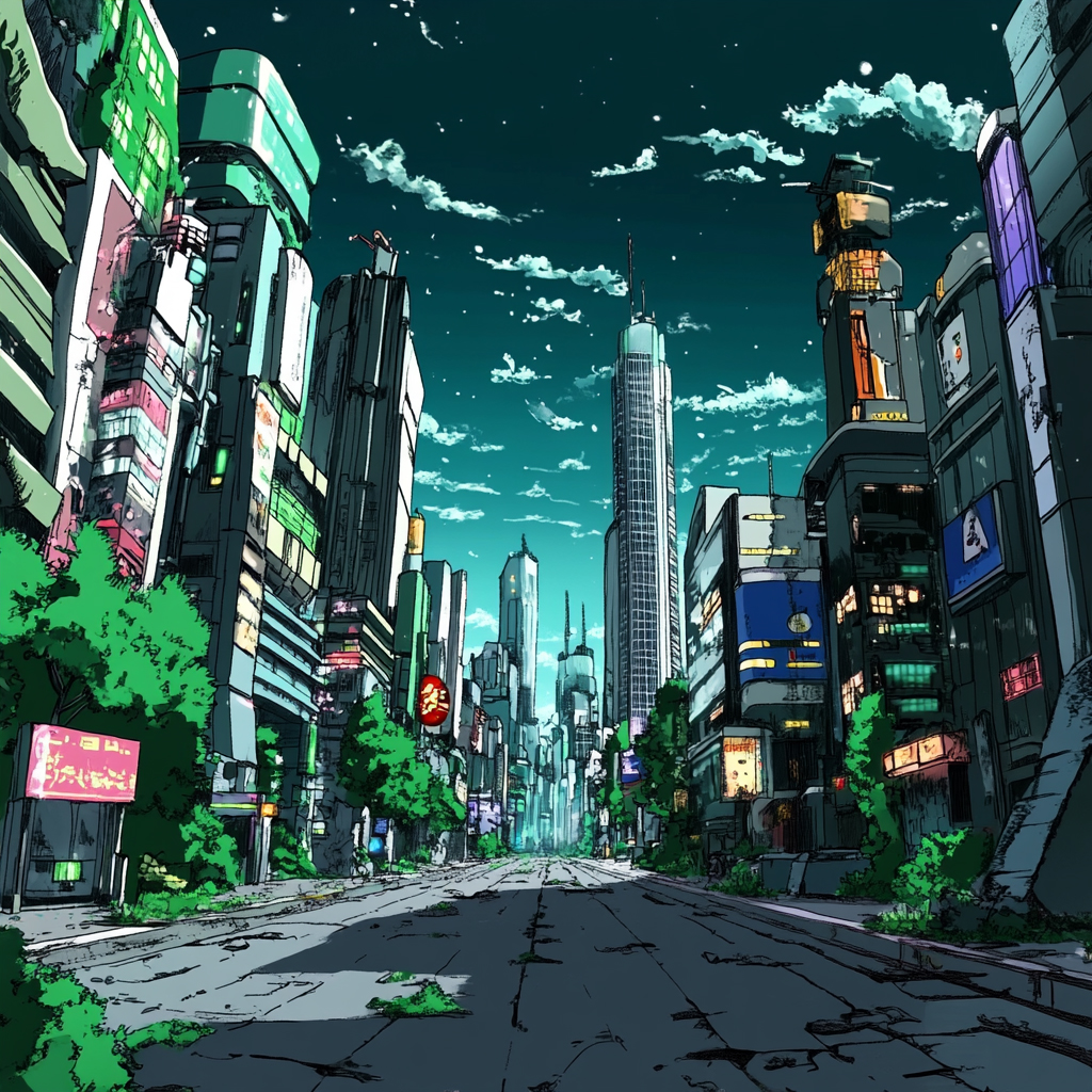 sref 82 | a city