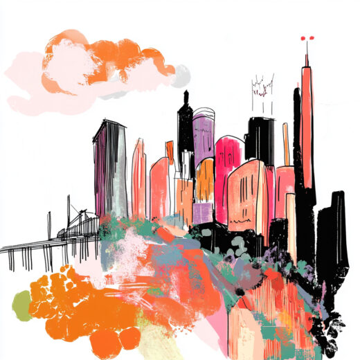 sref 836 | a city