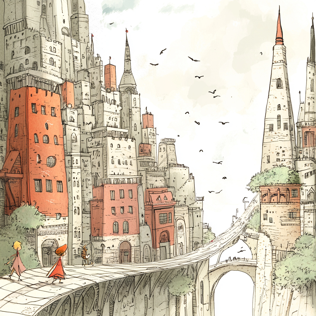 sref 839 | a city