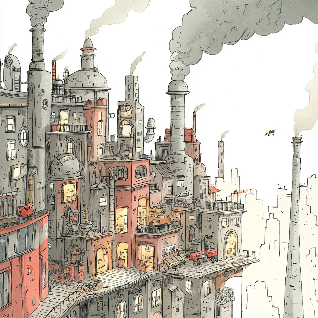 sref 839 | a city