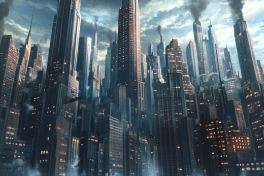 sref 841 | a city