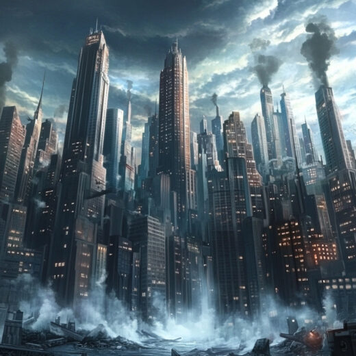sref 841 | a city