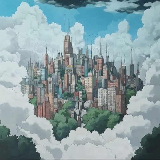sref 848 | a city