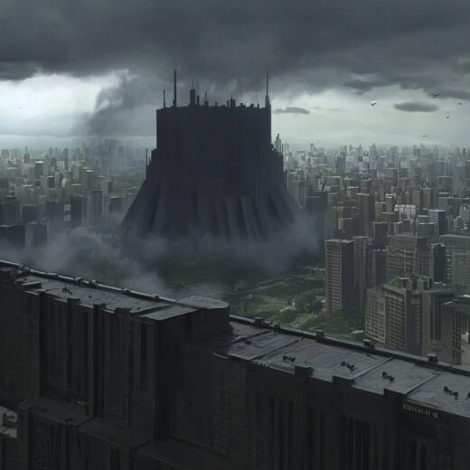 sref 854 | a city
