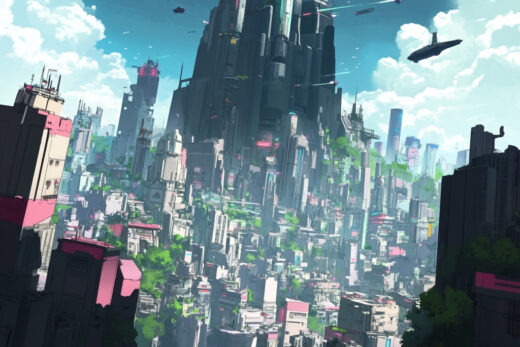 sref 862 | a city