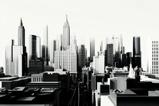 sref 864 | a city