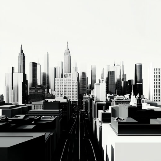 sref 864 | a city