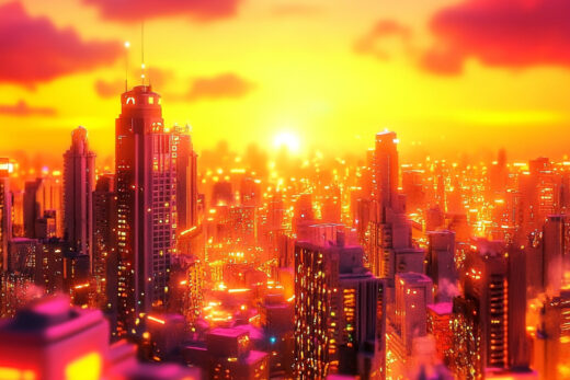 sref 867 | a city