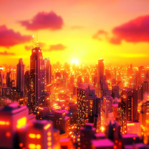 sref 867 | a city
