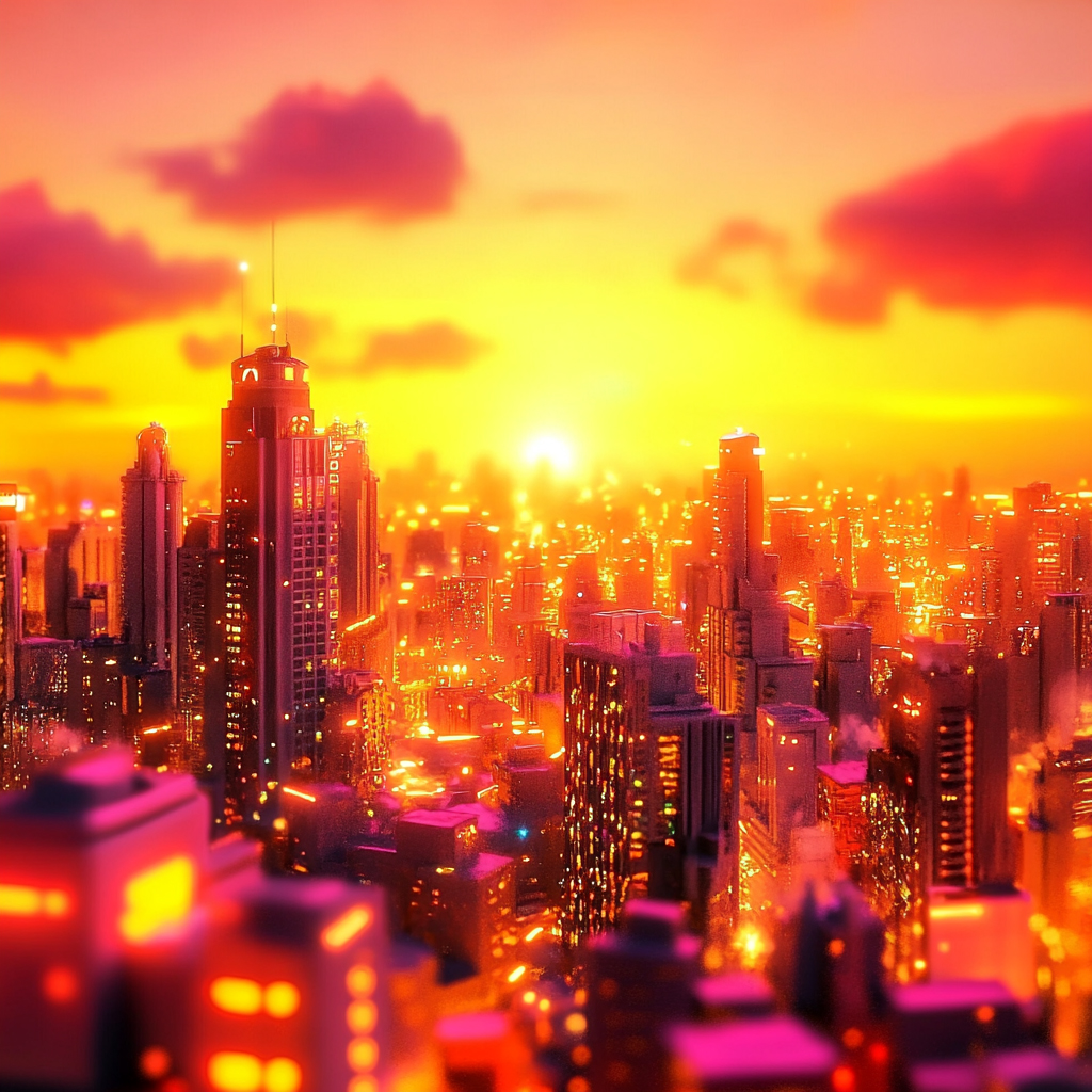 sref 867 | a city