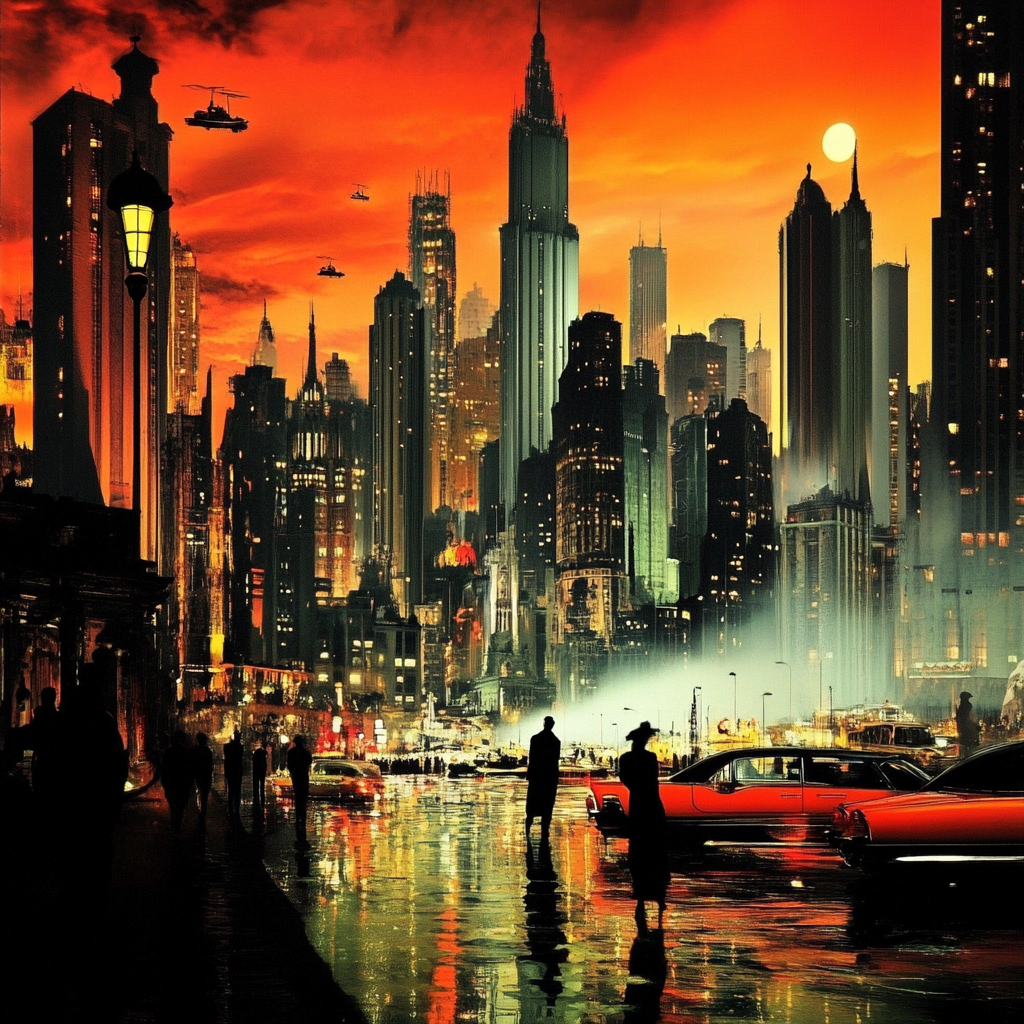 sref 868 | a city