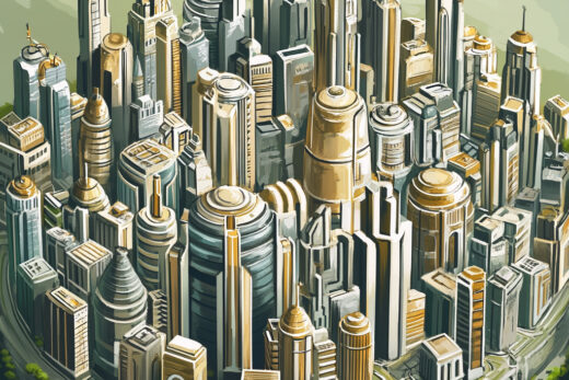 sref 86 | a city
