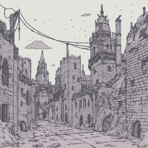 sref 872 | a city