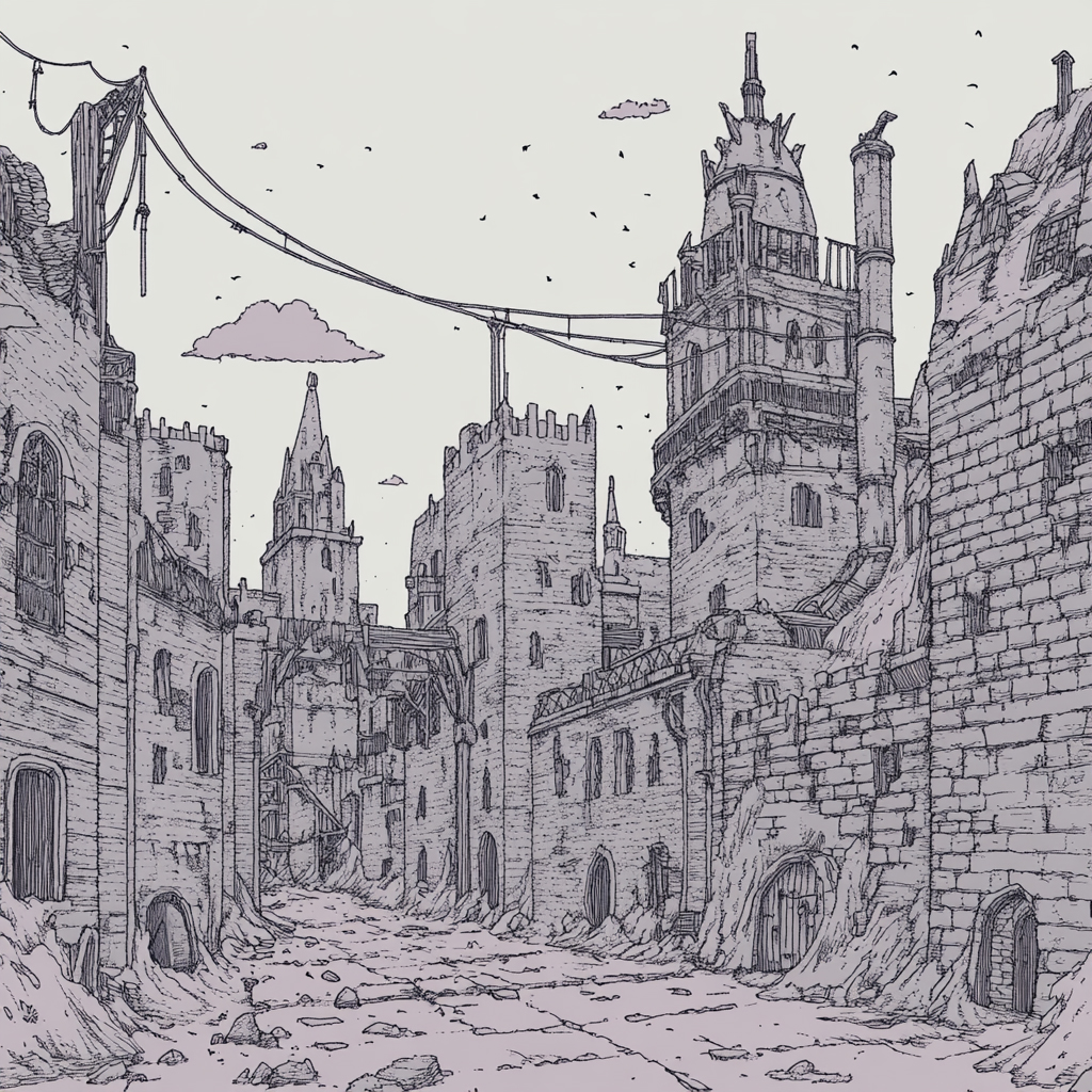sref 872 | a city