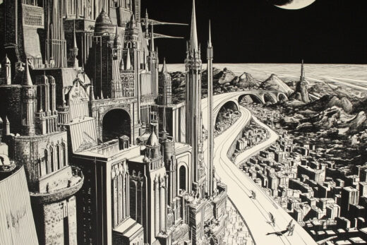 sref 874 | a city