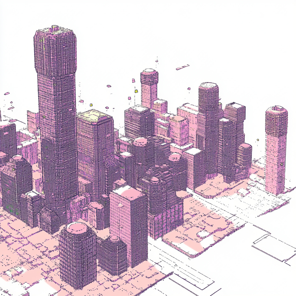 sref 876 | a city