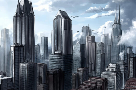 sref 877 | a city